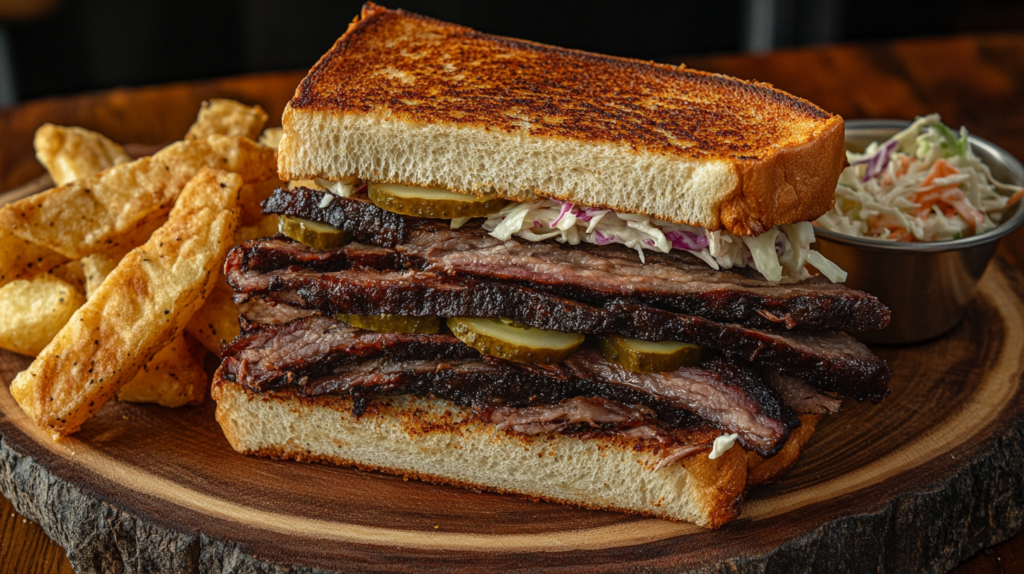 beef brisket sandwich