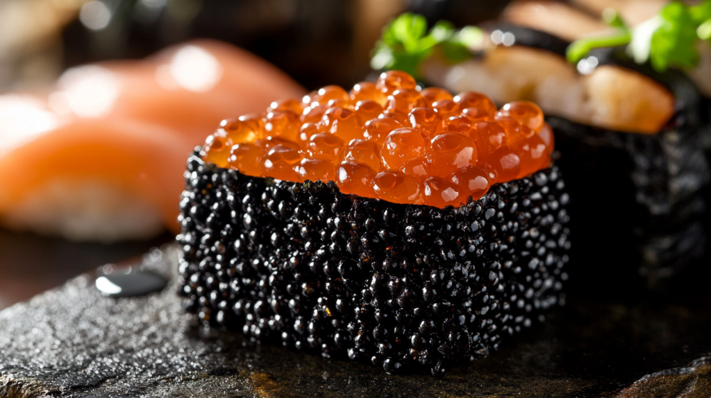 black tobiko