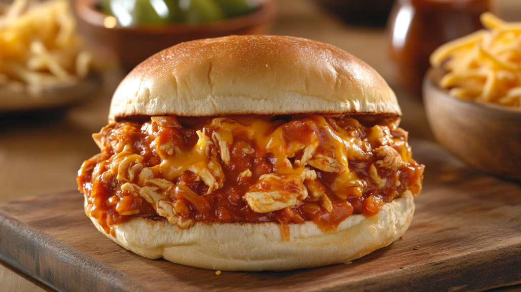 cheesy chicken sloppy joe recipes