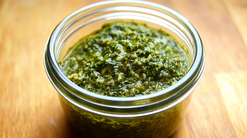 pesto no pine nuts