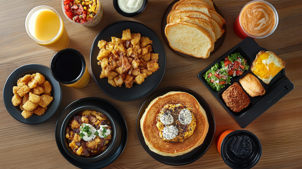 bk breakfast menu