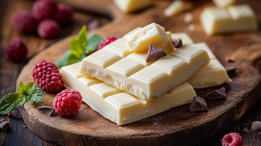 white chocolate ganache