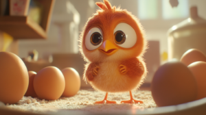 feliz huevos