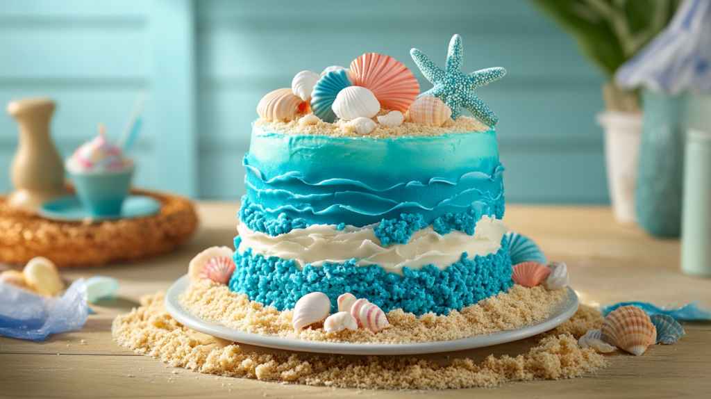 beach cake